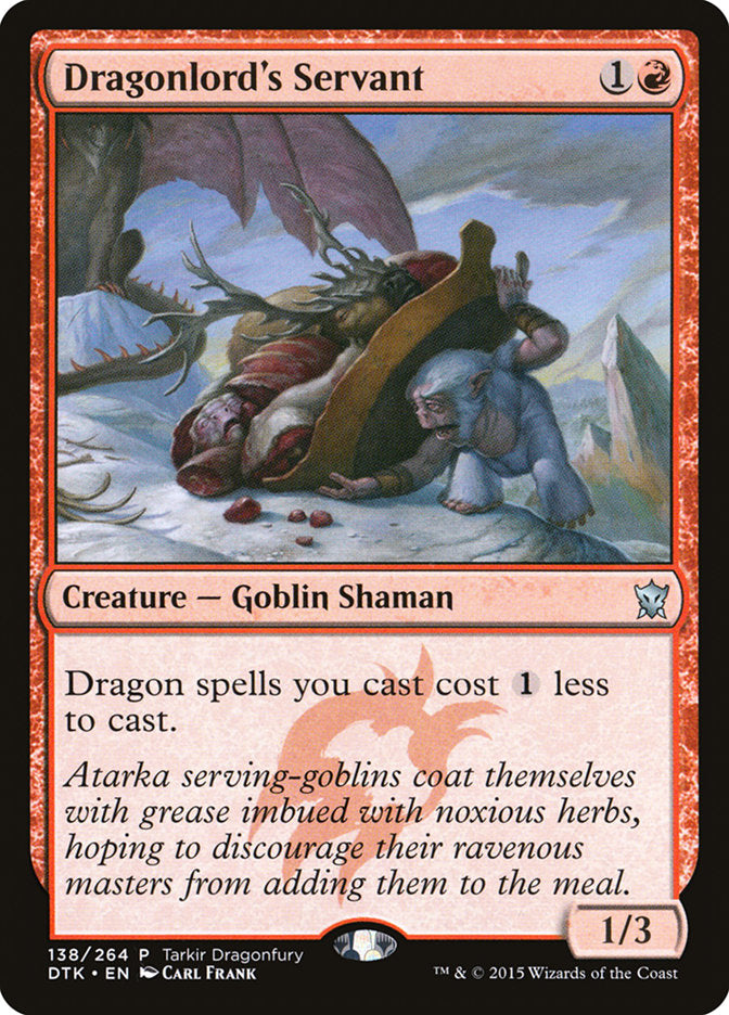 Dragonlord's Servant [Tarkir Dragonfury] | Shuffle n Cut Hobbies & Games