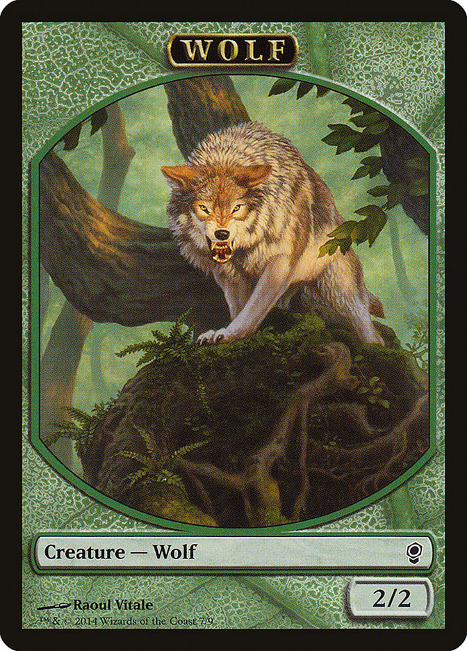 Wolf Token [Conspiracy Tokens] | Shuffle n Cut Hobbies & Games