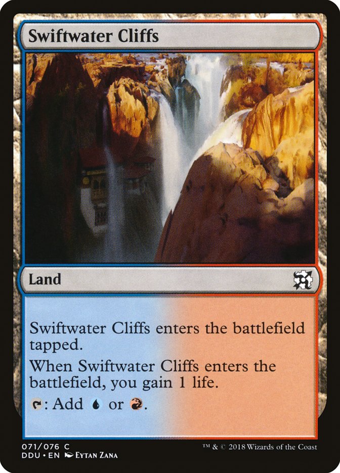 Swiftwater Cliffs [Duel Decks: Elves vs. Inventors] | Shuffle n Cut Hobbies & Games