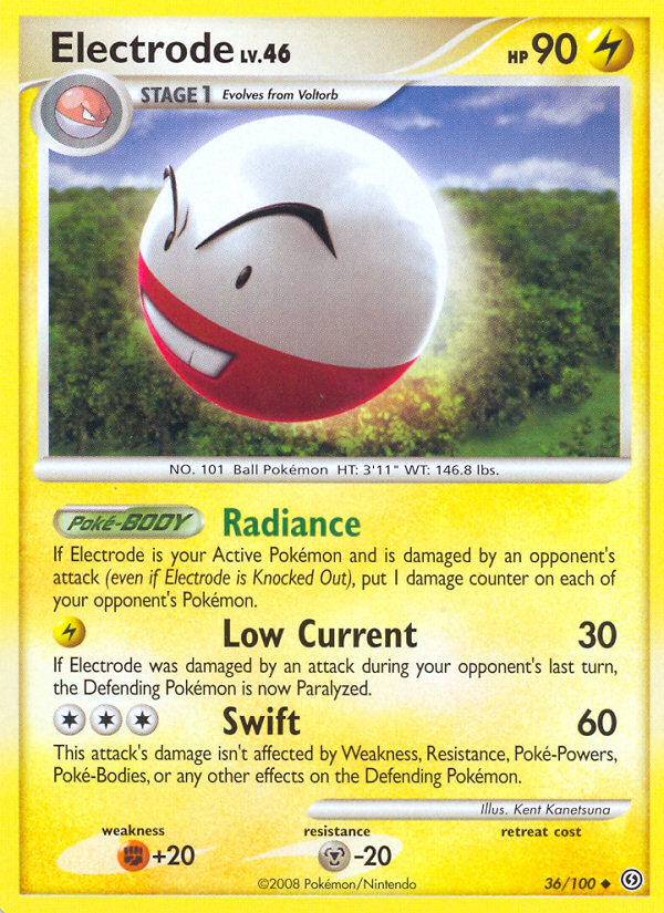 Electrode (36/100) [Diamond & Pearl: Stormfront] | Shuffle n Cut Hobbies & Games