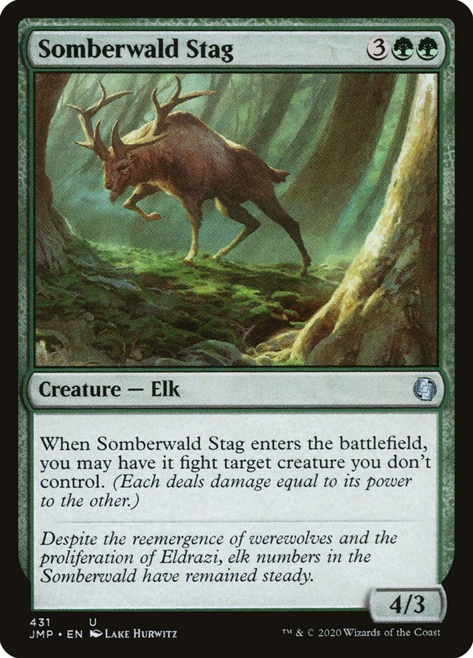 Somberwald Stag [Jumpstart] | Shuffle n Cut Hobbies & Games