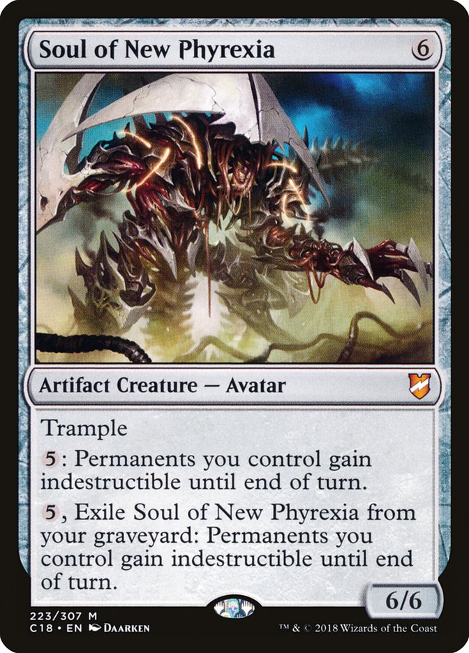 Soul of New Phyrexia [Commander 2018] | Shuffle n Cut Hobbies & Games