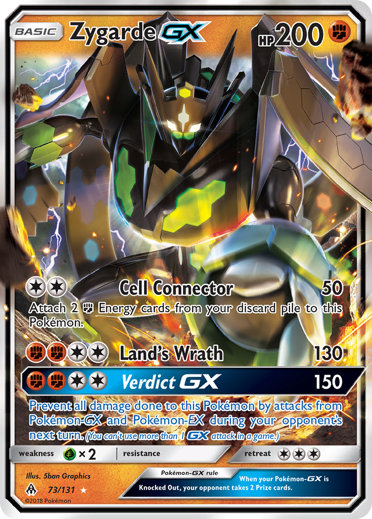 Zygarde GX (73/131) [Sun & Moon: Forbidden Light] | Shuffle n Cut Hobbies & Games