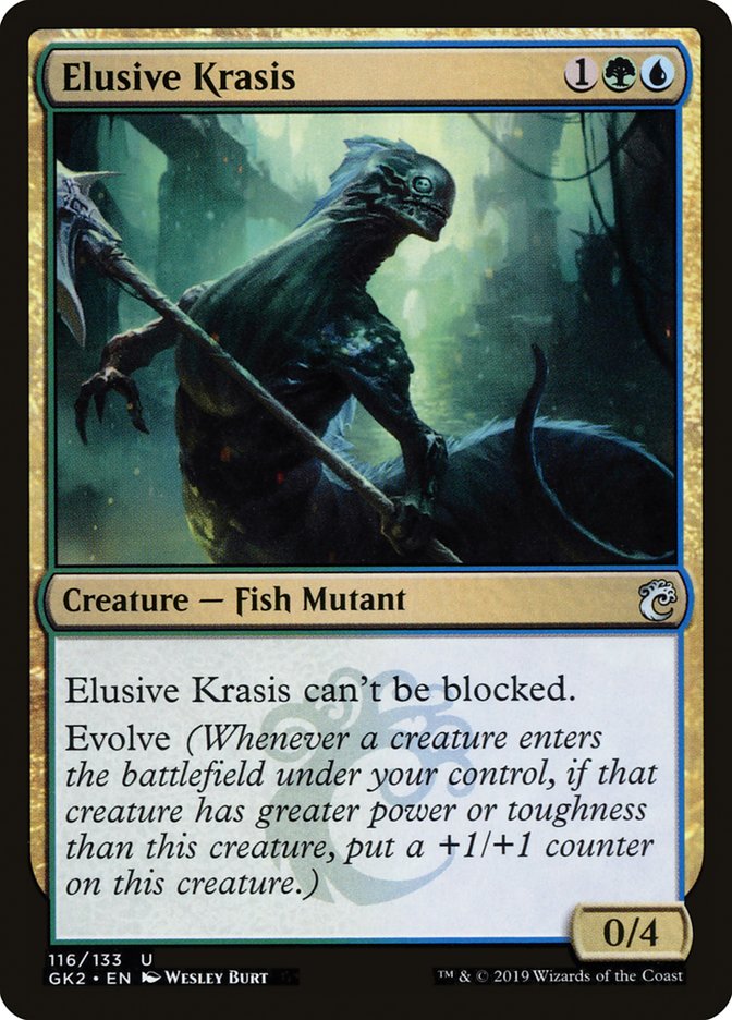 Elusive Krasis [Ravnica Allegiance Guild Kit] | Shuffle n Cut Hobbies & Games