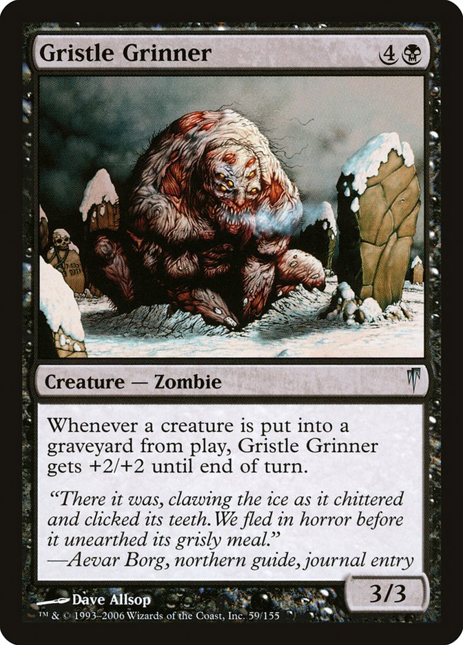 Gristle Grinner [Coldsnap] | Shuffle n Cut Hobbies & Games