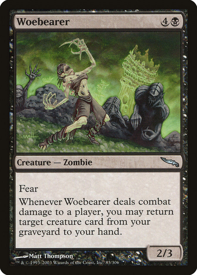 Woebearer [Mirrodin] | Shuffle n Cut Hobbies & Games