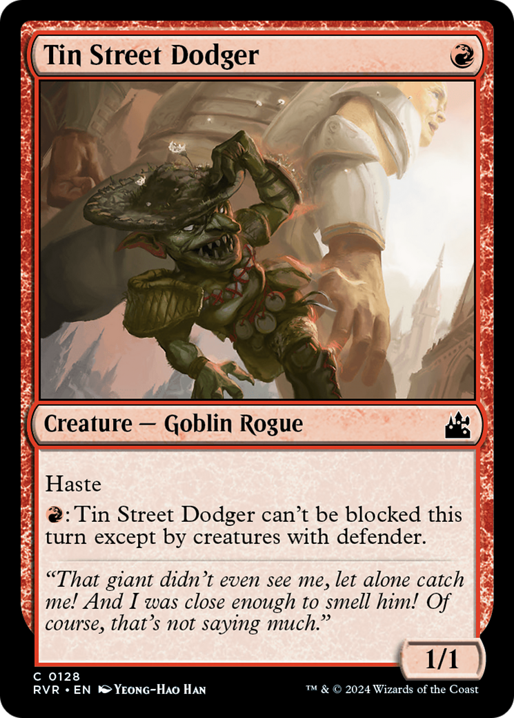 Tin Street Dodger [Ravnica Remastered] | Shuffle n Cut Hobbies & Games