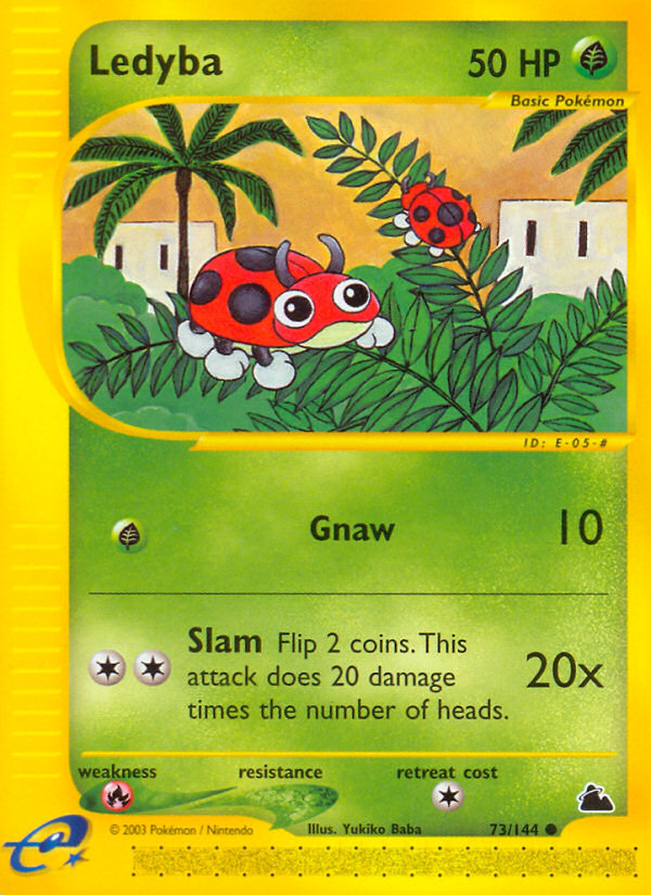 Ledyba (73/144) [Skyridge] | Shuffle n Cut Hobbies & Games