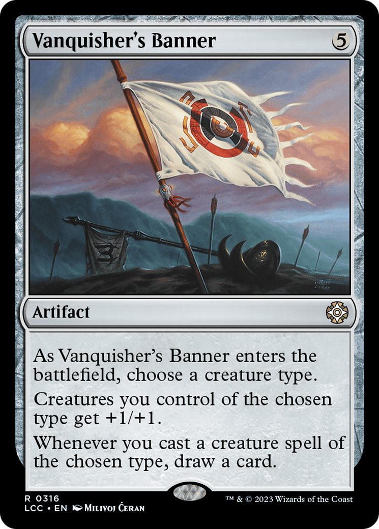 Vanquisher's Banner [The Lost Caverns of Ixalan Commander] | Shuffle n Cut Hobbies & Games