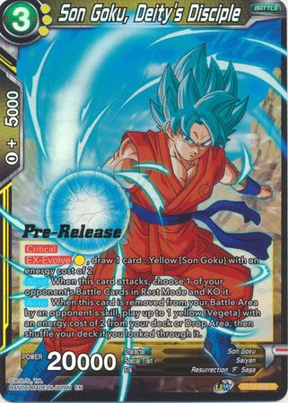 Son Goku, Deity's Disciple (BT12-089) [Vicious Rejuvenation Prerelease Promos] | Shuffle n Cut Hobbies & Games