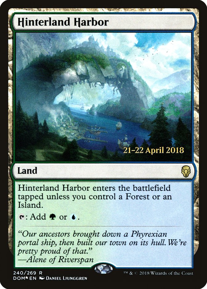 Hinterland Harbor [Dominaria Prerelease Promos] | Shuffle n Cut Hobbies & Games