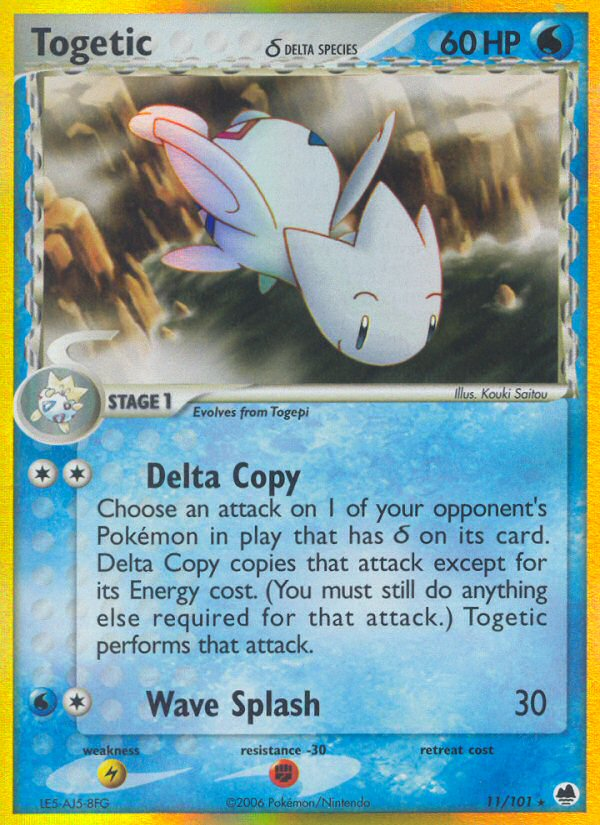 Togetic (11/101) (Delta Species) [EX: Dragon Frontiers] | Shuffle n Cut Hobbies & Games