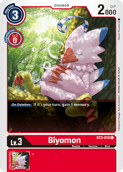 Biyomon [BT2-010] [Release Special Booster Ver.1.5] | Shuffle n Cut Hobbies & Games