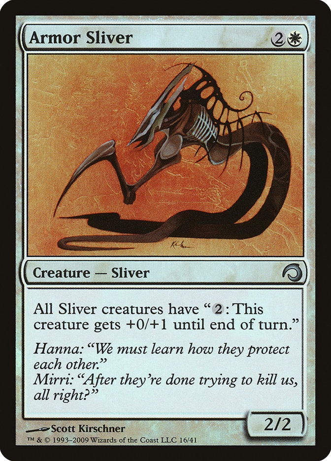 Armor Sliver [Premium Deck Series: Slivers] | Shuffle n Cut Hobbies & Games