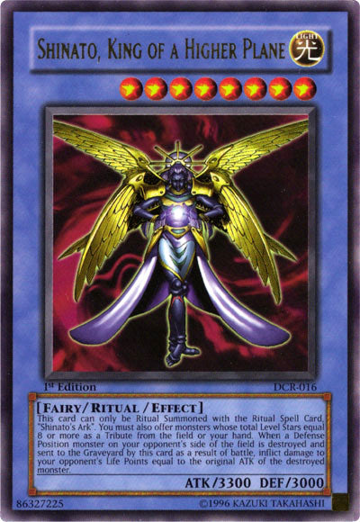 Shinato, King of a Higher Plane [DCR-016] Ultra Rare | Shuffle n Cut Hobbies & Games