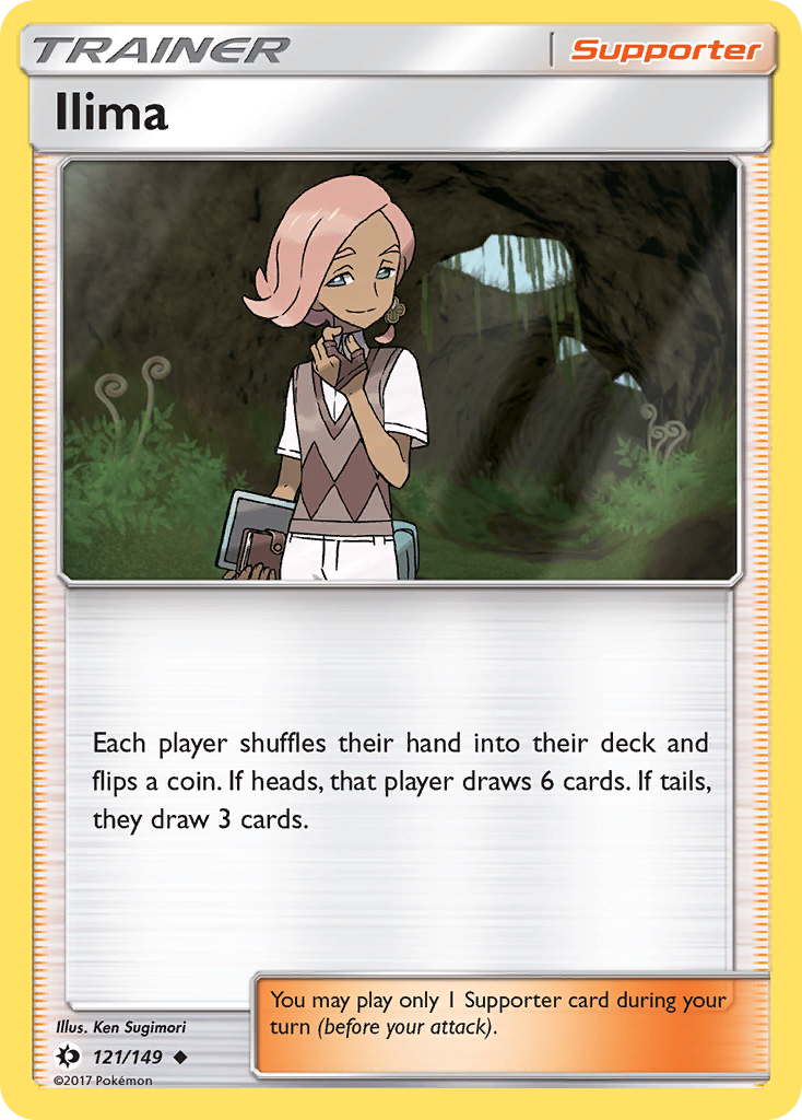 Ilima (121/149) [Sun & Moon: Base Set] | Shuffle n Cut Hobbies & Games