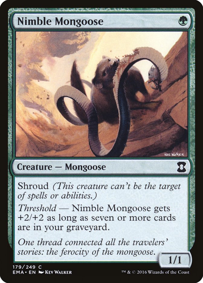 Nimble Mongoose [Eternal Masters] | Shuffle n Cut Hobbies & Games