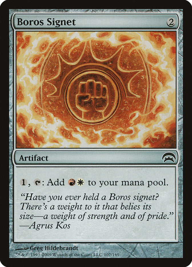 Boros Signet [Planechase] | Shuffle n Cut Hobbies & Games