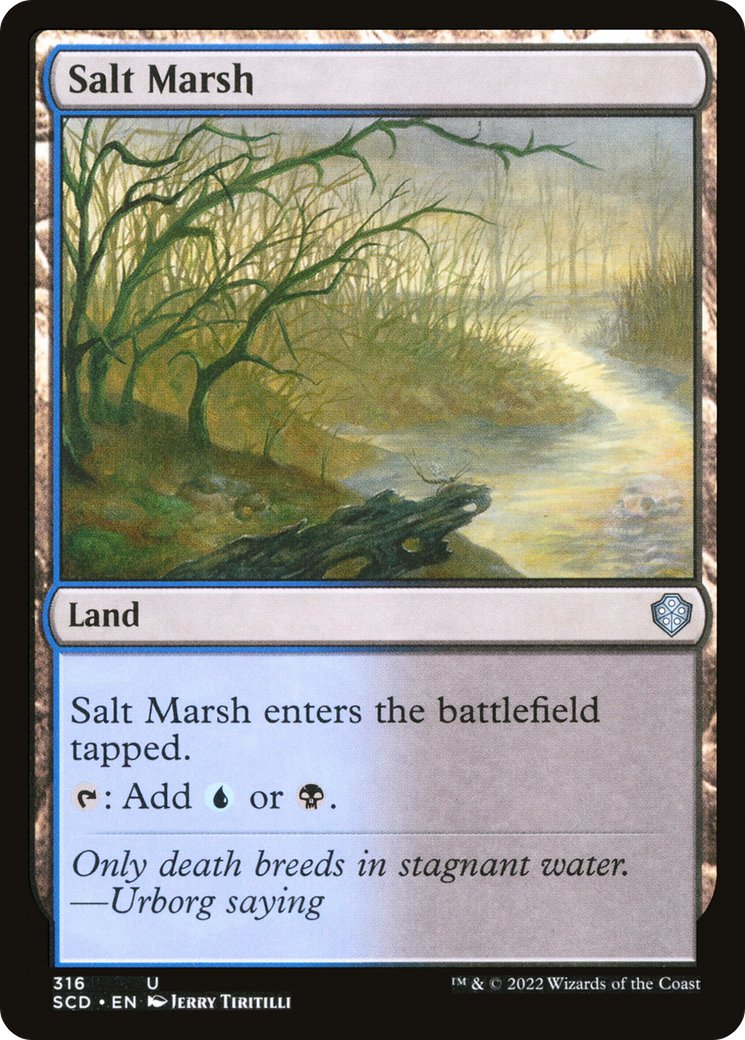 Salt Marsh [Starter Commander Decks] | Shuffle n Cut Hobbies & Games