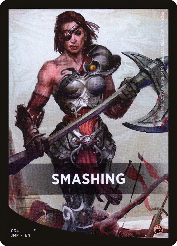 Smashing Theme Card [Jumpstart Front Cards] | Shuffle n Cut Hobbies & Games