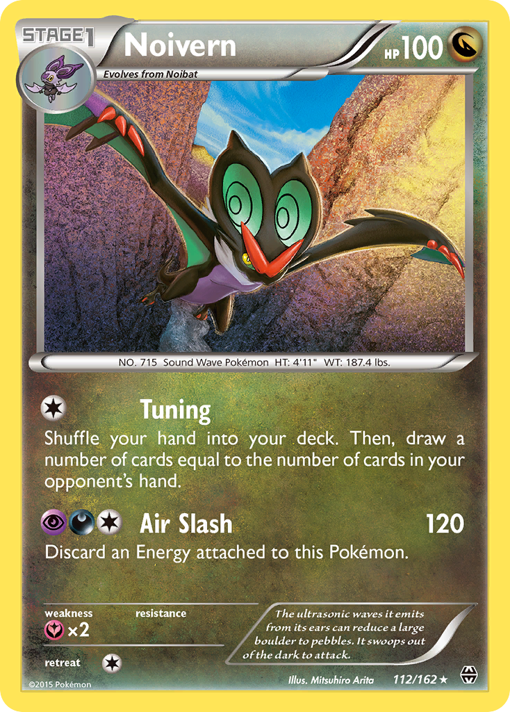 Noivern (112/162) [XY: BREAKthrough] | Shuffle n Cut Hobbies & Games