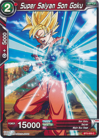 Super Saiyan Son Goku [BT2-005] | Shuffle n Cut Hobbies & Games