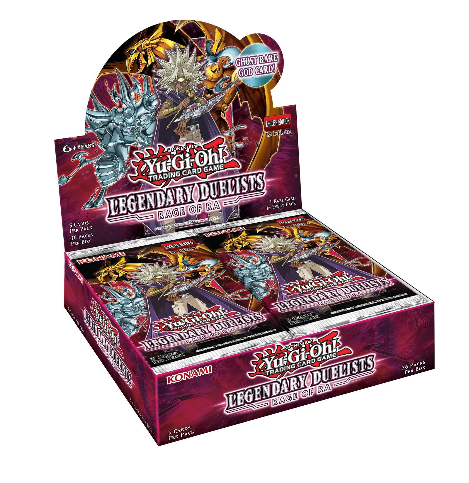 Booster Box: Legendary Duelists: Rage of Ra (unlimited) | Shuffle n Cut Hobbies & Games