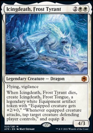 Icingdeath, Frost Tyrant (Promo Pack) [Dungeons & Dragons: Adventures in the Forgotten Realms Promos] | Shuffle n Cut Hobbies & Games