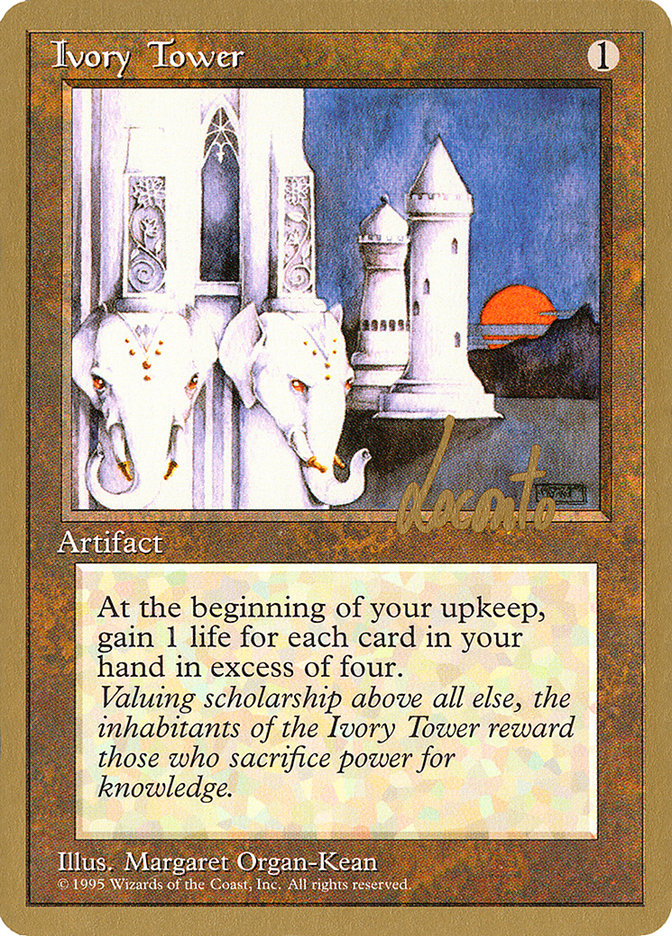 Ivory Tower (Michael Loconto) [Pro Tour Collector Set] | Shuffle n Cut Hobbies & Games