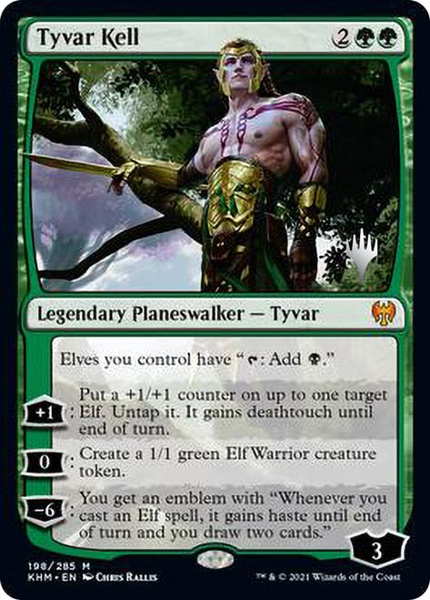 Tyvar Kell (Promo Pack) [Kaldheim Promos] | Shuffle n Cut Hobbies & Games