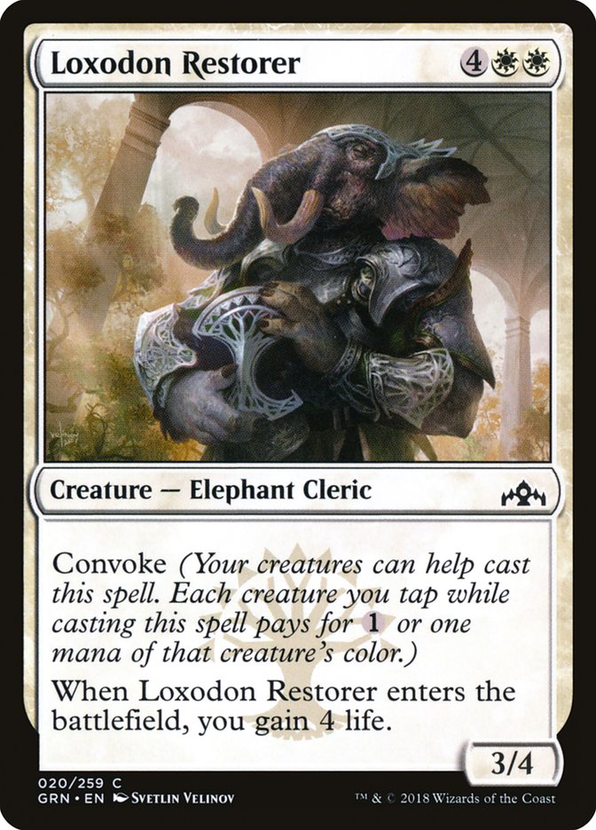 Loxodon Restorer [Guilds of Ravnica] | Shuffle n Cut Hobbies & Games