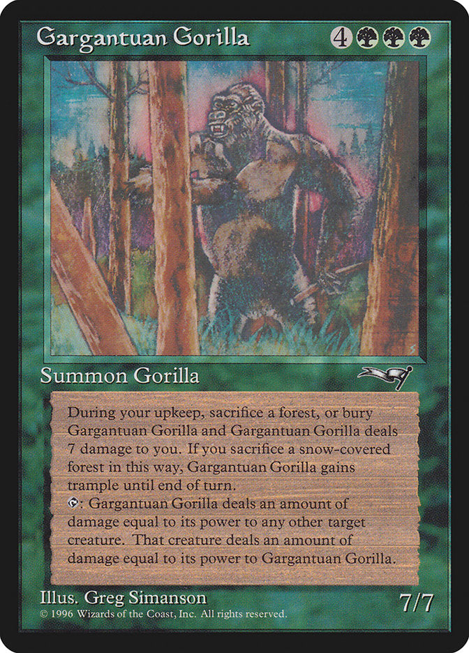 Gargantuan Gorilla [Alliances] | Shuffle n Cut Hobbies & Games