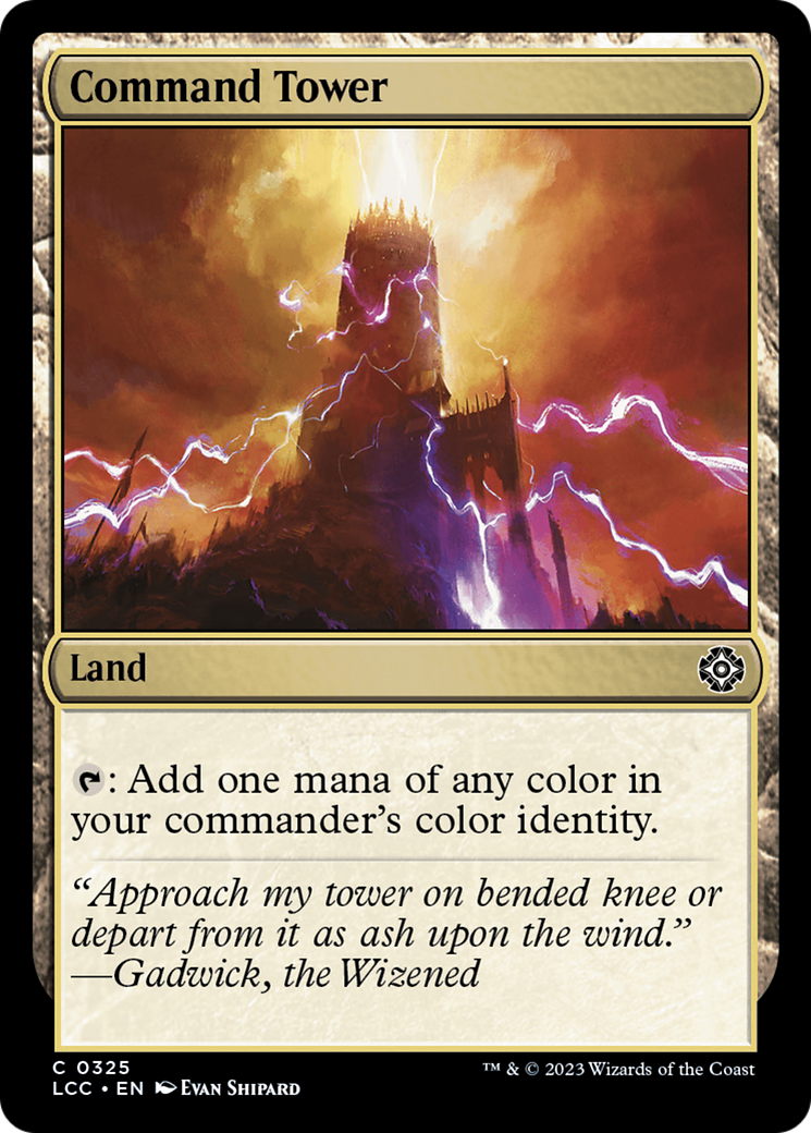 Command Tower [The Lost Caverns of Ixalan Commander] | Shuffle n Cut Hobbies & Games