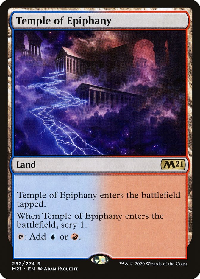 Temple of Epiphany [Core Set 2021] | Shuffle n Cut Hobbies & Games