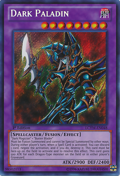 Dark Paladin [LCYW-EN048] Secret Rare | Shuffle n Cut Hobbies & Games