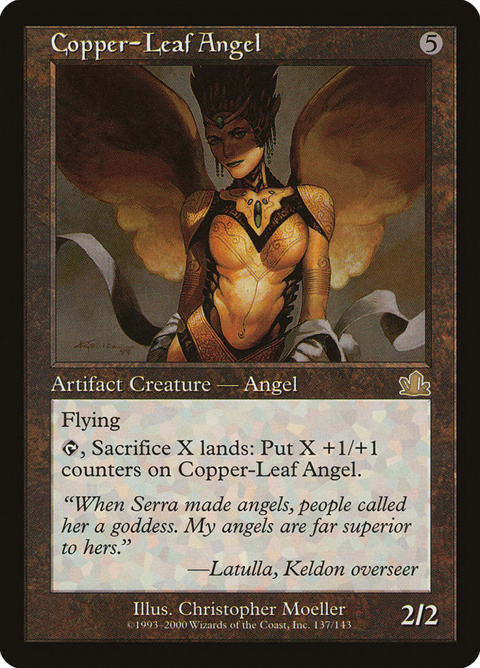 Copper-Leaf Angel [Prophecy] | Shuffle n Cut Hobbies & Games