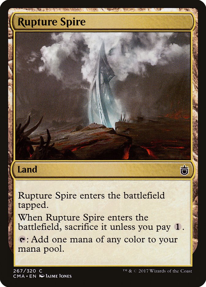 Rupture Spire [Commander Anthology] | Shuffle n Cut Hobbies & Games