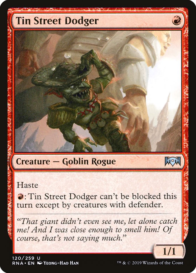 Tin Street Dodger [Ravnica Allegiance] | Shuffle n Cut Hobbies & Games