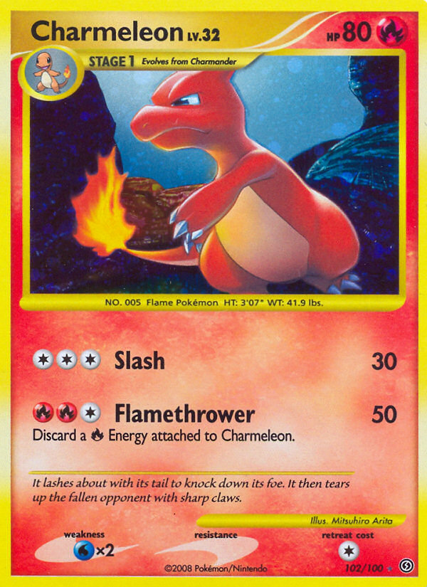 Charmeleon (102/100) [Diamond & Pearl: Stormfront] | Shuffle n Cut Hobbies & Games