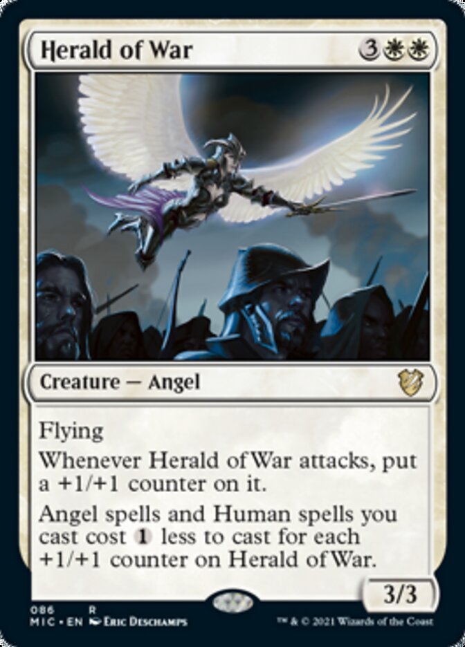 Herald of War [Innistrad: Midnight Hunt Commander] | Shuffle n Cut Hobbies & Games