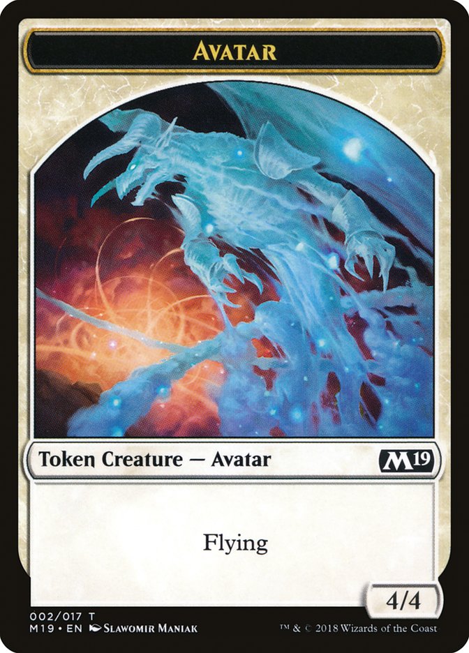 Avatar Token [Core Set 2019 Tokens] | Shuffle n Cut Hobbies & Games