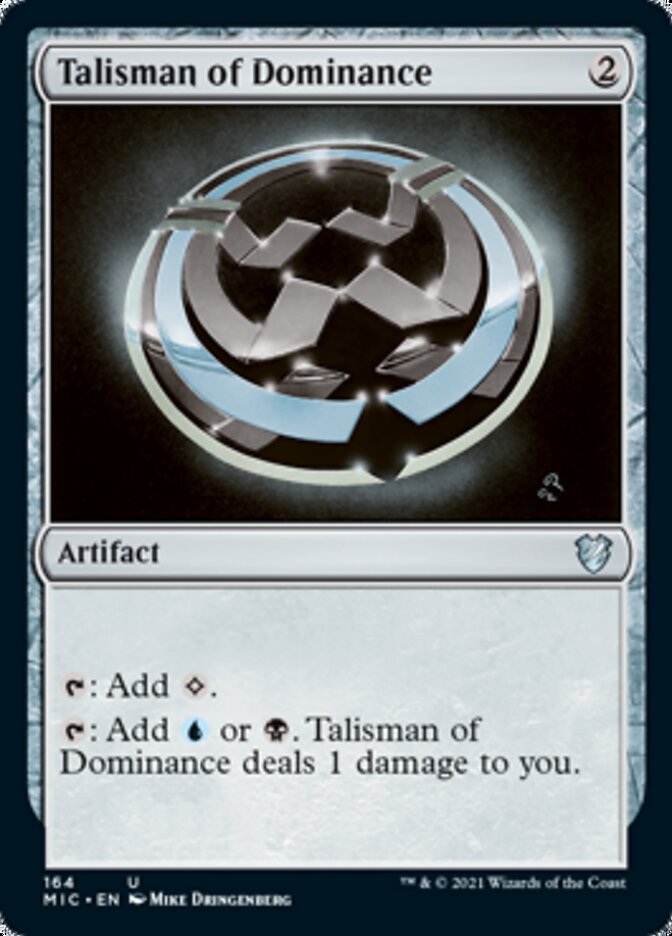 Talisman of Dominance [Innistrad: Midnight Hunt Commander] | Shuffle n Cut Hobbies & Games