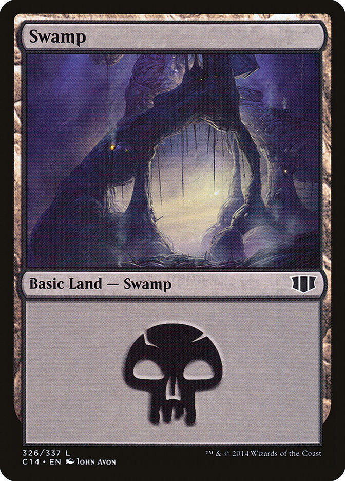 Swamp (326) [Commander 2014] | Shuffle n Cut Hobbies & Games