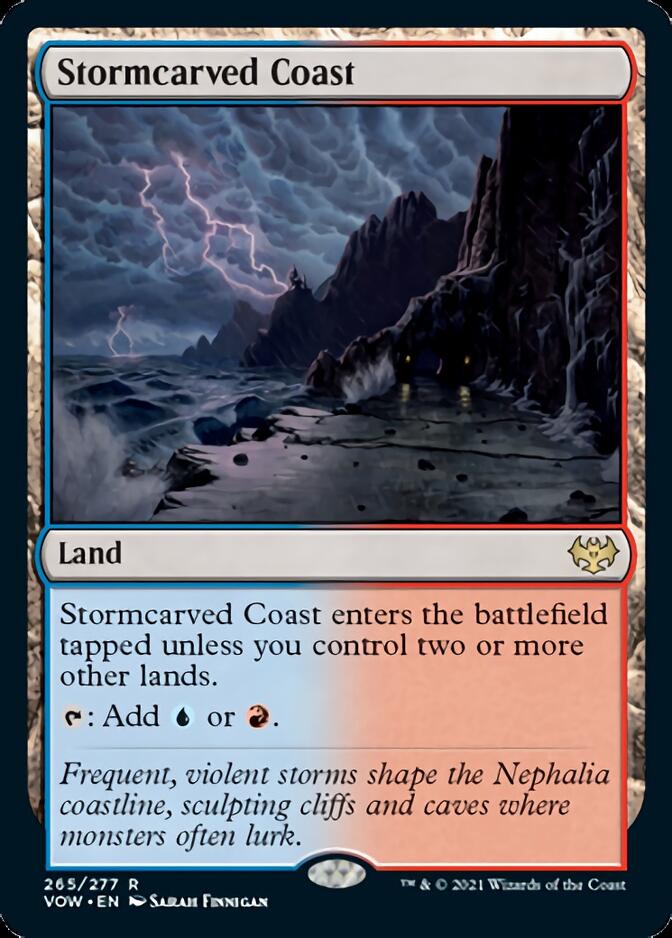 Stormcarved Coast [Innistrad: Crimson Vow] | Shuffle n Cut Hobbies & Games