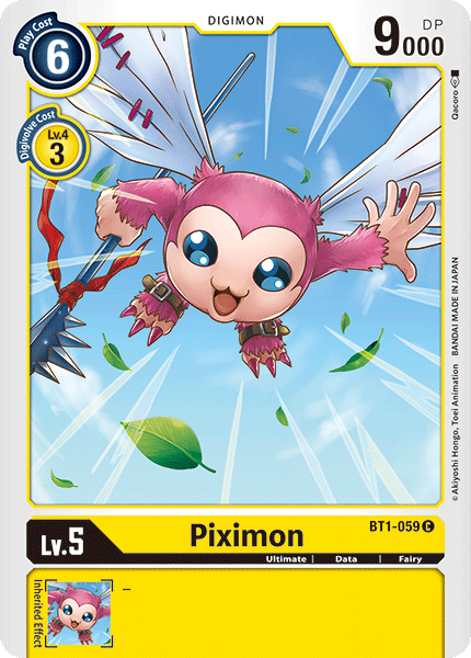 Piximon [BT1-059] [Release Special Booster Ver.1.0] | Shuffle n Cut Hobbies & Games