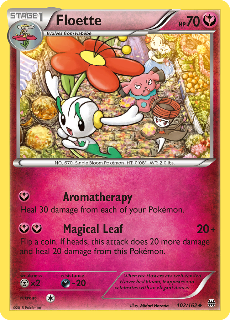 Floette (102/162) [XY: BREAKthrough] | Shuffle n Cut Hobbies & Games