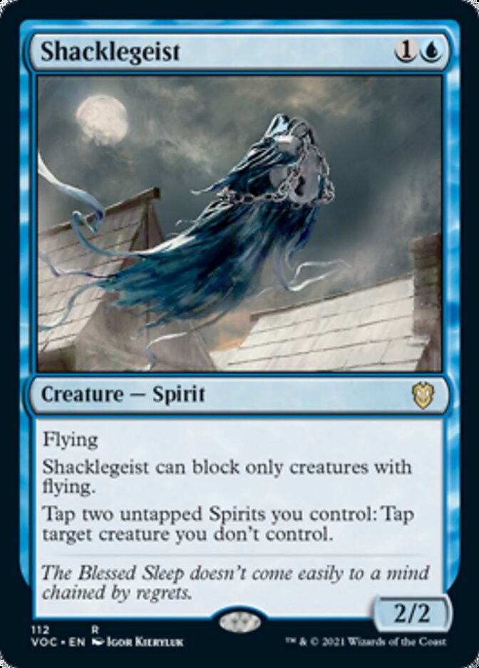 Shacklegeist [Innistrad: Crimson Vow Commander] | Shuffle n Cut Hobbies & Games