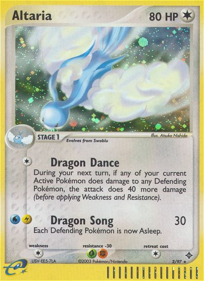 Altaria (2/97) [EX: Dragon] | Shuffle n Cut Hobbies & Games