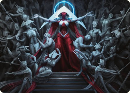 Elesh Norn, Mother of Machines Art Card [Phyrexia: All Will Be One Art Series] | Shuffle n Cut Hobbies & Games