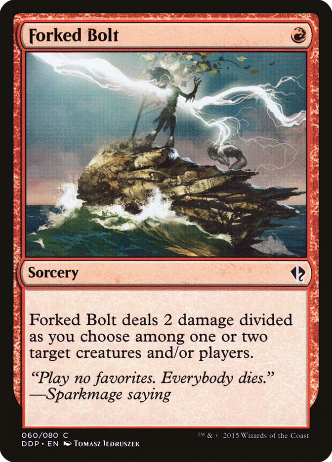 Forked Bolt [Duel Decks: Zendikar vs. Eldrazi] | Shuffle n Cut Hobbies & Games